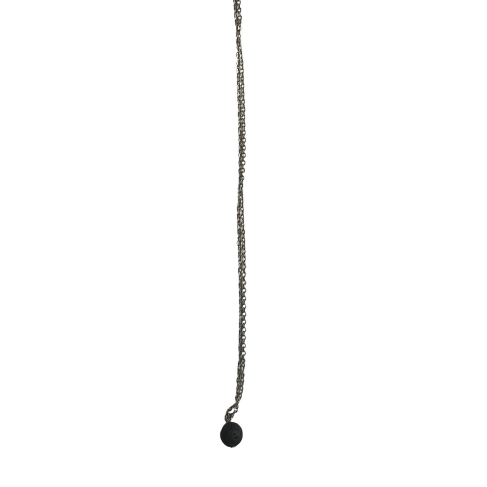 Elegant Volcanic Stone Essential Oil Diffuser Necklace